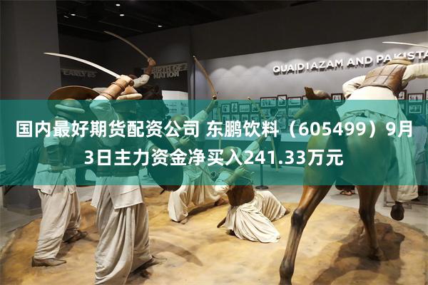 国内最好期货配资公司 东鹏饮料（605499）9月3日主力资金净买入241.33万元