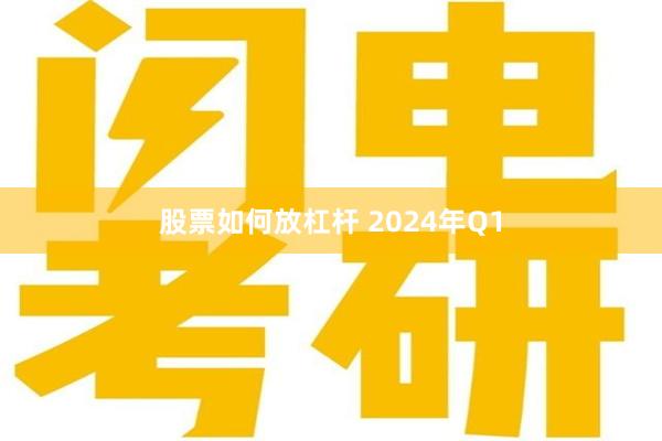 股票如何放杠杆 2024年Q1